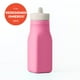 thumbnail image 1 of Botella para AGUA OmieLife 265 ML para niños CON TAPA de rosca y popote 100% silicón, 1 of 2