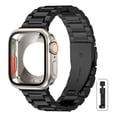 thumbnail image 1 of Correa Para Apple Watch, Acero Inoxidable con Funda Ultra, Compatible con 40/41/42/44/45/46mm, 1 of 5