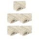 thumbnail image 1 of Wosthever Alfombrilla de chenilla sin derramamiento con fuerte absorción de agua exquisita textura hecha a mano baño blanco lechoso 17*24 Type2 NO2, 1 of 6