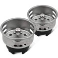 thumbnail image 1 of Colador y tapón HIGHCRAFT 97733-2 de acero inoxidable de 3,8 cm, 1 of 7