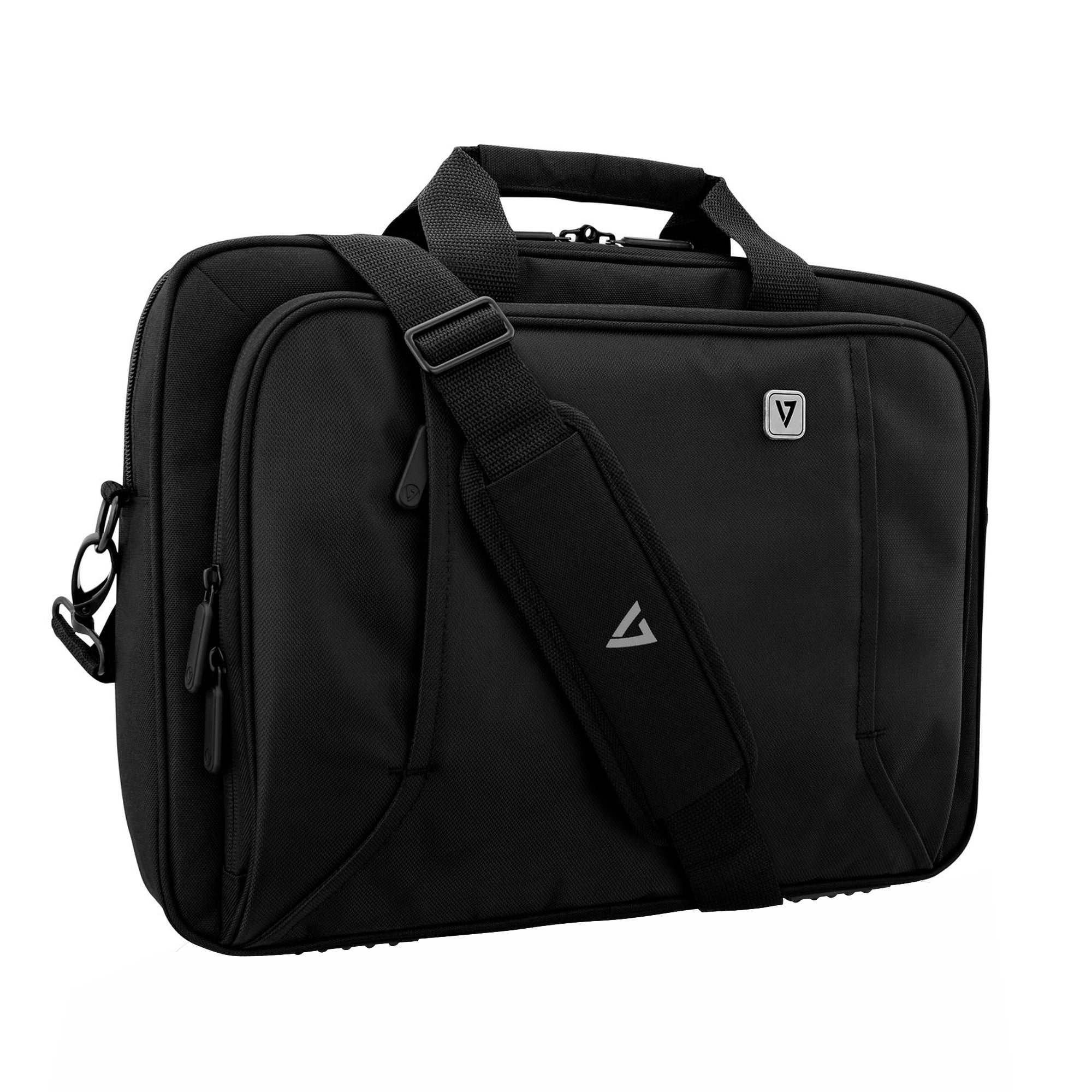 V7 14.1" Professional Toploading Laptop Case, Black