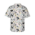 thumbnail image 3 of Goofa Puppy Hawaiian Shirt for Men, Unisex Summer Beach Casual Short Sleeve Button Down Shirts,Aloha Tropical Floral print shirt-Medium, 3 of 9