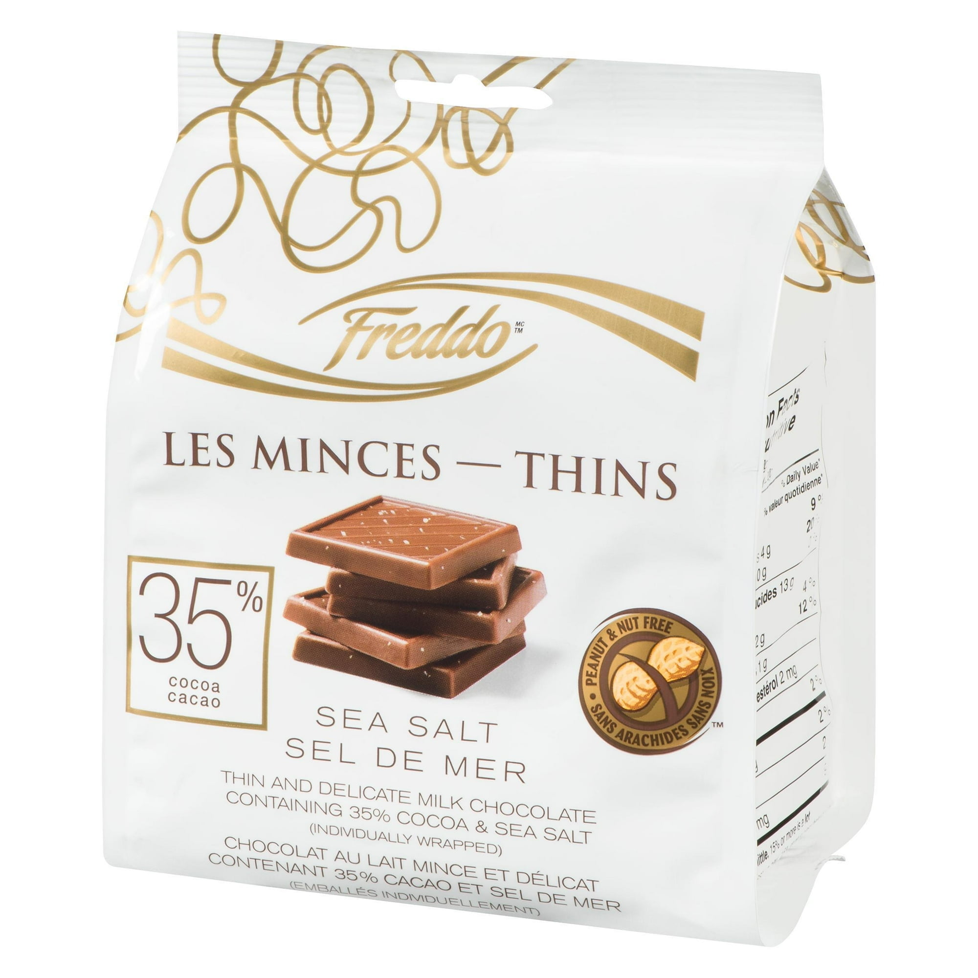 Freddo Thins Milk Chocolate and Sea Salt