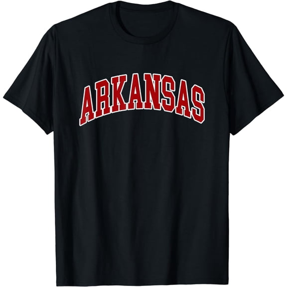 Arkansas - AR - Throwback Design Print - Classic T-Shirt