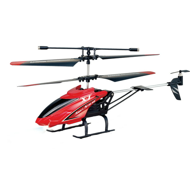 Swift Stream RC Remote Control 9inch Red X-7 Helicopter - Walmart.com ...