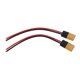 thumbnail image 1 of Paquete de 2 de enchufe XT60 16AWG Cable impermeable Cable flexible moldeado 150 kusrkot Tapones de rosca macho con cable, 1 of 6