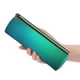 thumbnail image 5 of Easygdp Green Turquoise Teal para Estuche de Lápices Cilíndrico de Cuero con Cremallera, Organizador de Lápices de Cuero para Escuela, Oficina y Viajes, 5 of 6