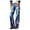 Blue, variant on TSADFHJI Skirts for Girls 10-12 Years Fashion Women Printed Long Jeans Pants Casual Pants S Red