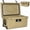 khaki+Plastic #, variant on 50 Quart Khaki Cooler with 6-Day Ice Retention for Camping, Heavy-Duty Hard Shell Insulated Ice Chest for Tailgating, Job Site & Outdoor Adventures