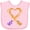 AD-Pink, variant on Inktastic Fire Heart Dragons Boys or Girls Baby Bib