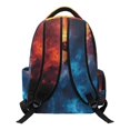 thumbnail image 2 of HELLHERO Soccer Water Fire Lightweight Kids Backpack with traspirante Breathable Book Bag, Breathable Strap 17 Inch Schoolbag for Middle High School Casual, 2 of 8