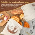 thumbnail image 6 of Set of 4 Linen Bread Bags, Bread Bag with Drawstring, Bread Bag Storage Fresh, 6 of 9