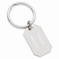 thumbnail image 1 of Rhodium-plated Kelly Waters with Engraveable Area Key Ring, 1 of 1