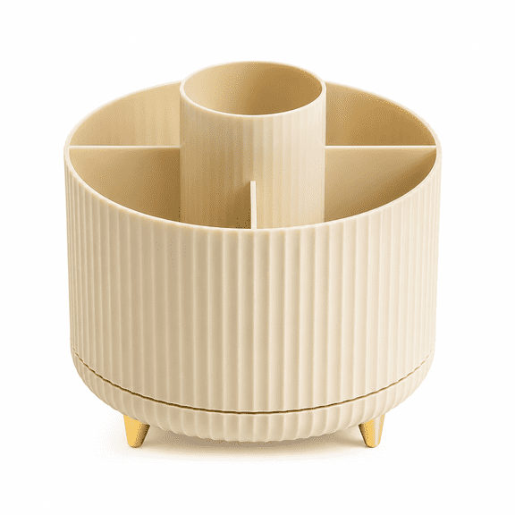 360 Degree Rotating Desk Organizer for Pen and Pen Holder for Office Storage, and Home, Round