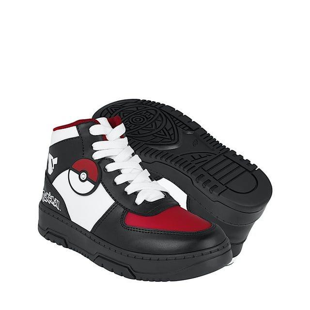 TENIS NIÑO POKEMON PO4020 SIMIPIEL NEGRO 18-21