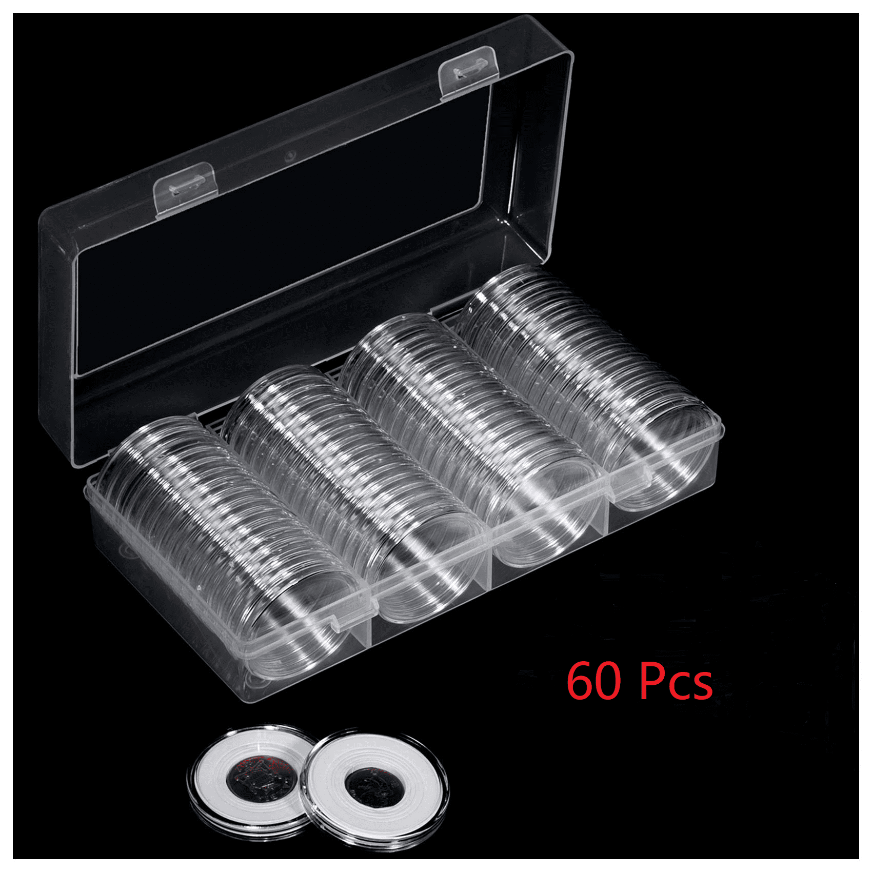 40 mm Silver Eagles Coin Capsules Coin Case Coin Holder Storage