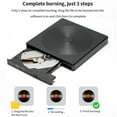 thumbnail image 2 of External Optical DVD CD Burner Drive USB 3.0 Type C Cable Writer Drive Burner Reader Player ,Widely Use, 2 of 5