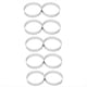 thumbnail image 1 of 10 Moldes Circulares para Tartas con Agujeros de Acero Inoxidable para Tartas de Frutas, Moldes para Mousse, Moldes para Hornear de Cocina de 10 cm., 1 of 5