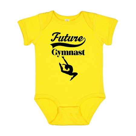 

Inktastic Future Gymnast Baby Girl Gift Baby Girl Bodysuit