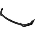 thumbnail image 3 of Ikon Motorsports Front Bumper Lip Compatible With 2018-2024 Infiniti Q50 Base/Non-Sport Models Matte Black PP Polypropylene 3PCS Add-On Front Lip Spoiler Splitter, 3 of 9
