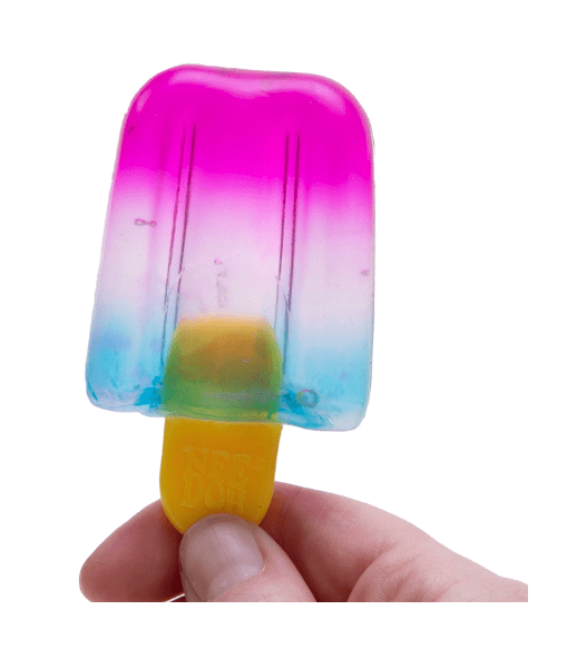 Nee Doh Nice Sicle and Cone, 1 of each random color