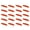 Orange, variant on Yihuala 20Pcs Soft Maggot Fishing Lures With High Buoyancy Design Simulation Grub Soft Baits for Lake River And Sea Angling