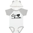 thumbnail image 3 of Inktastic Bestie Frenchie Boys or Girls Baby Bodysuit, 3 of 5