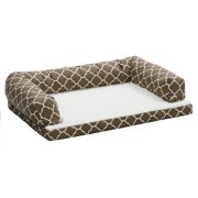 Midwest Quiet Time Defender Orthopedic Dog Sofa, 30.25" L X 40" W X 10" H, Teflon Brown