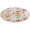 style-3, variant on Floral Colorful Flower Soft Bedroom Round Area Rug, Washable Cute Nursery Circle Throw Mat, Non-Slip Contemporary Small Low Pile Floor Carpet for Dorm Bedside