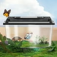 thumbnail image 4 of Standard Faunarium Reptile Tank Transport Portable Habitat Feeding Boxes with Handle for Gecko, 4 of 4