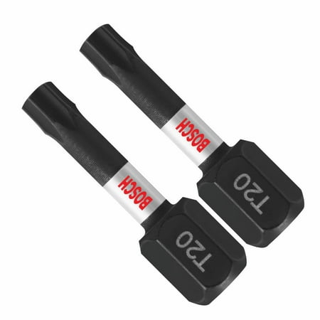 

Bosch-ITT20102 2 pc. Impact Tough 1 In. Torx #20 Insert Bits