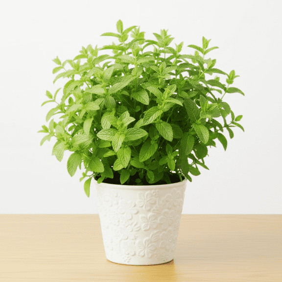 2 Pcs Stevia Live Plant, Green Herb Stevia Plants Live Well Rooted, Edible Leaves, Easy Care for