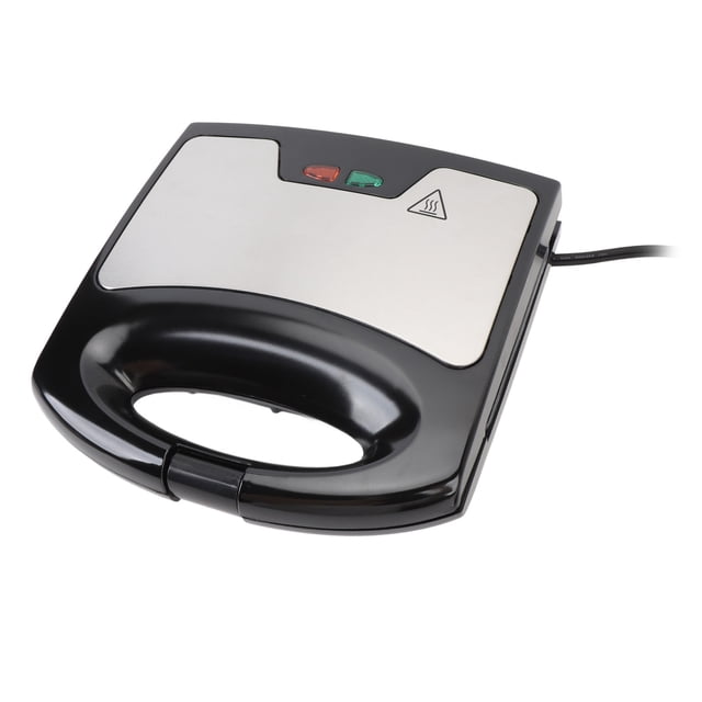 Compact Electric Breakfast Maker with Safety Touch Handle, Anti Stick Electric Maker, Aluminum Heating Plate Design, Make Sandwiches, Waffles