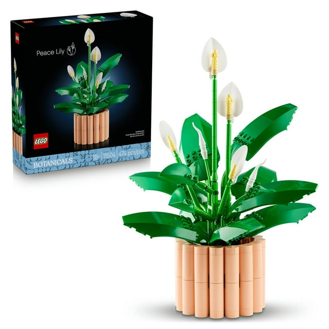 Set LEGO Botanicals Lirio de la Paz 11504