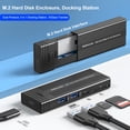 thumbnail image 4 of Boîtier SSD USB3.2 Gen2, Boîtier SSD M.2 NVMe Double Protocoles Stable 10Gbps Fonction TRIM Léger pour OS X YC-156, 4 of 7