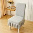 thumbnail image 4 of sruoe Chair Covers for Dining Room, Chair Seat Protector, Modern Washable Elastic Spandex Chair Slip Covers, Chair Protector Cover Seat for Home Party Hotel, 4 of 6