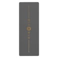thumbnail image 1 of Eco Friendly Exercise Yoga Mat, Luxurious Non-Slip Design Alignment Lines Pattern Made of Natural PU Rubber Mat Exercise Equipment for Home Workout(72*27"), 1 of 4