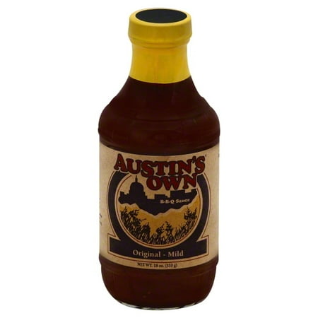 Austins Own Austins Own  B-B-Q Sauce, 18 oz (Best Bbq Sauce In Austin)