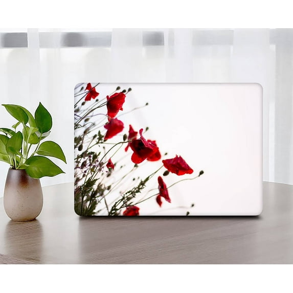 KSK KAISHEK Hard Case Compatible with MacBook Pro 13 inchs with Touch ID Model: M1 A2338/A2289/A2251/A2159/A1989/A1706/A1708 (Flower 1908)