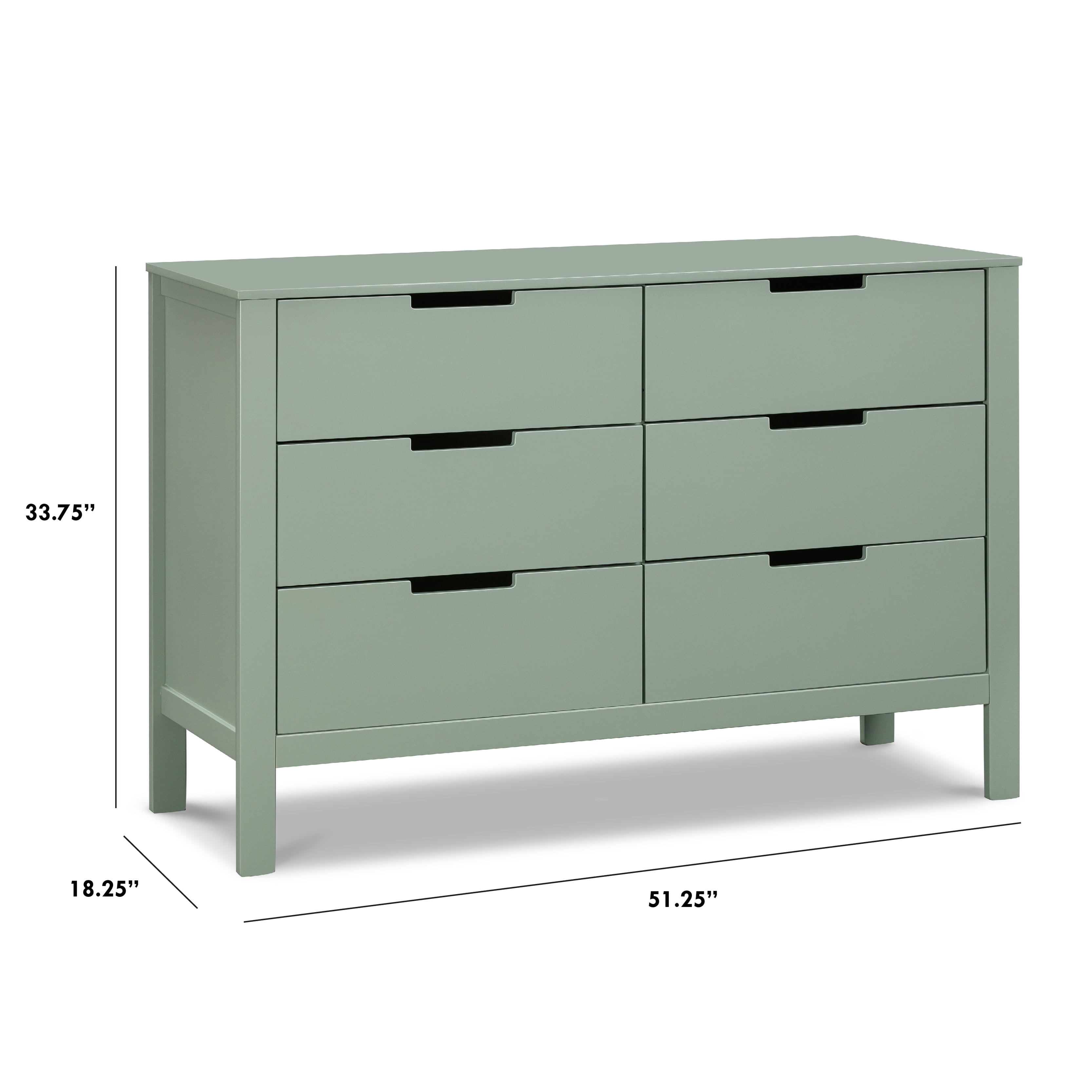 Carter's by Davinci Colby 6-Drawer Double Dresser
