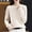 Beige, variant on Thermal Underwear Top for Women Cozy Solid Color Slim Knit Long Sleeve Casual Base Layer Top for Everyday Comfort Gold M