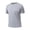 Grey, variant on Fashion Top for Men - Summer Men's Wear Loose Fit Large Size Breathable Ice Silk Short Sleeve Tee Shirt for Sports and Casual Outdoor Comfort Casual Shirts,White,L