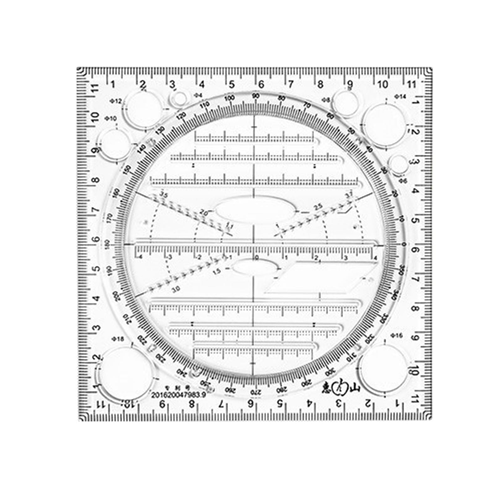 Multifunctional Geometric Rulers – UOnlyLife