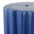 thumbnail image 4 of SAFAVIEH Tulett 18" Modern Solid Ceramic Garden Stool, Cobalt Blue, 4 of 7