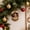 Gold*2PC,3.9 Inch, variant on Dragon Ornaments for Christmas Tree,Dragon Egg‑Shaped Acrylic Christmas Hanging Ornament,2D Acrylic Cute Dragon Egg Hanging Decoration,Novelty Dragon Egg Hanging Charm for Xmas Tree,Gift