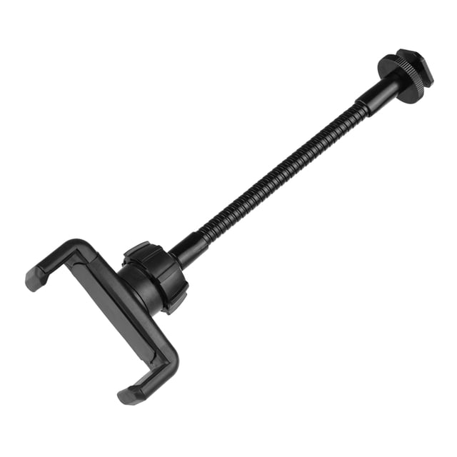 Phone Foldable Phone Clamp Holder Stand with Cold Shoe Mounting for LED Ring Light Smartphone Mounting Compatible with