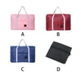 thumbnail image 2 of Jumpingount Bolsa de viaje de tela Oxford de gran capacidad para vacaciones, escalada, teléfono móvil, tableta, ropa, organizador de artículos de aseo, Bolsas de mensajero y de hombro Vino rojo Jumpingount AP015776-02, 2 of 6