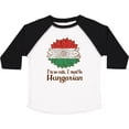 thumbnail image 3 of Inktastic I'm So Cute, I Must Be Hungarian Hungary Sunflower Boys or Girls Toddler T-Shirt, 3 of 5