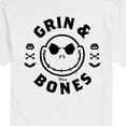 thumbnail image 3 of The Nightmare Before Christmas - Grin And Bones - Men's Short Sleeve Graphic T-Shirt, 3 of 5