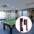 thumbnail image 5 of Hongchegh 2pcs Billiards Table Brush Set for Cleaning - Brown, 5 of 5